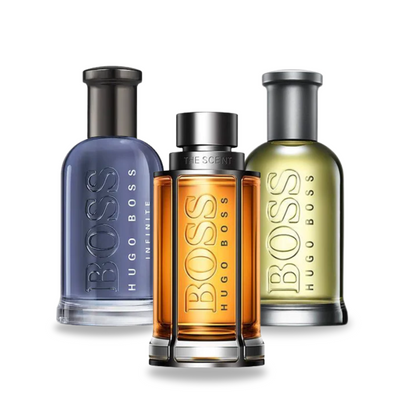 Coffret 3 Parfums: BOSS BOTTLED, BOSS THE SCENT y BOSS BOTTLED INFINITE 100ml