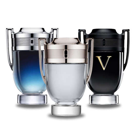 Coffret 3 Parfums: Paco Rabanne INVICTUS LEGEND, INVICTUS y INVICTUS VICTORY 100ml