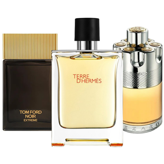 Coffret 3 Parfums: Terre de’Herme, Azzaro Wanted,yTom Ford Noir Extreme 100ml